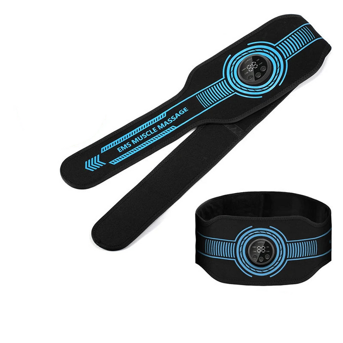 Électrostimulateur musculaire EMS avec deux brassards, dix modes et 39 intensités