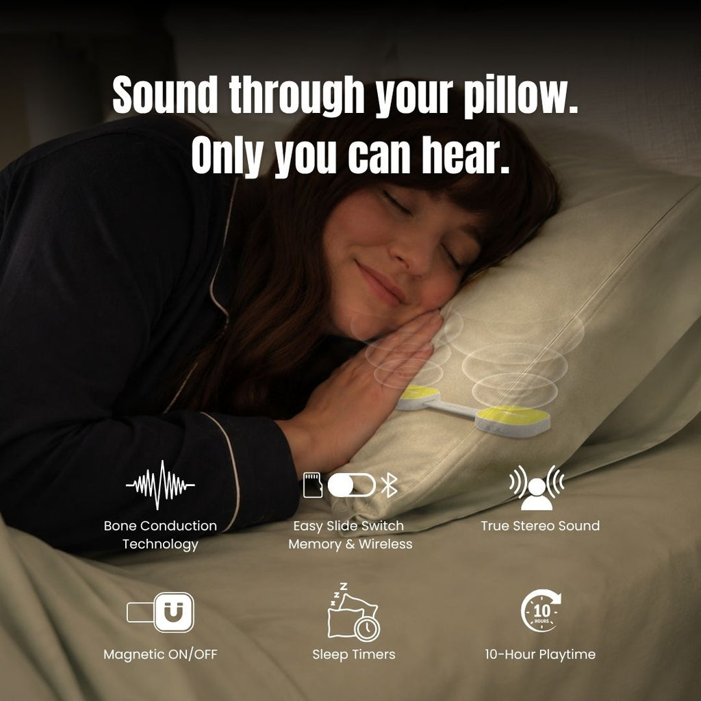 PEACE Duo bone-conduction under-pillow speaker