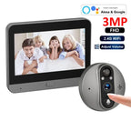 Wifi Smart Peephole Camera Doorbell-1