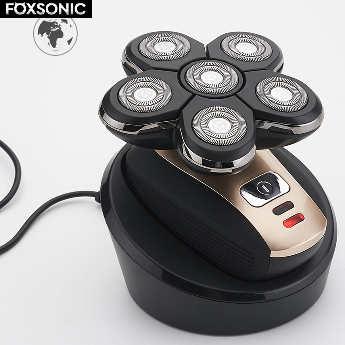 Smart five-head electric shaver