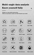 Smarte Bluetooth-Waage mit Körperfettmessung, rosa