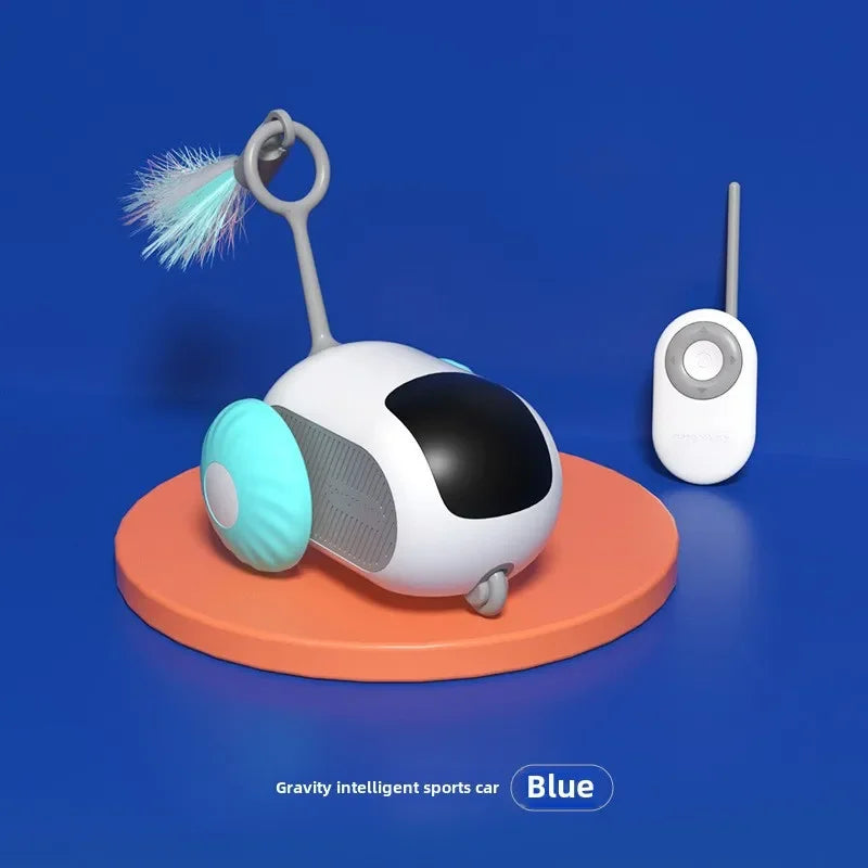 Voiture-jouet interactive intelligente pour chats