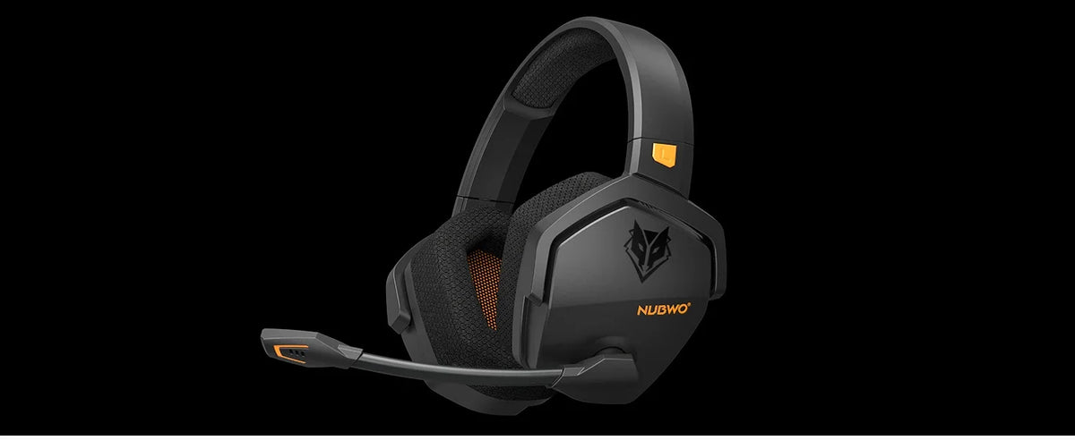 Kabelloses Gaming-Headset mit zwei Verbindungsmodi, orange