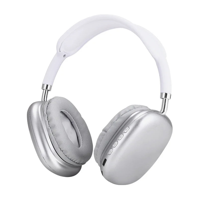 Kabellose Bluetooth-Kopfhörer, weiß