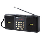Enceinte portable avec Bluetooth et radio FM, noire