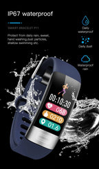 Intelligentes Fitnessarmband, blau