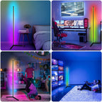 Smart RGB corner floor lamp