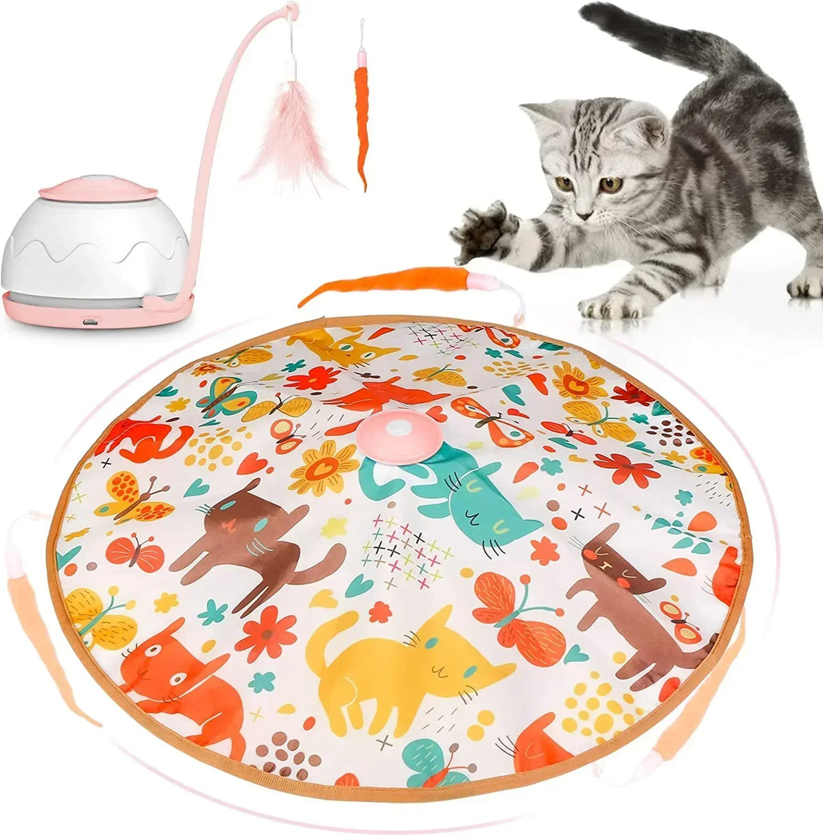 Intelligentes Spielzeug für Katzen