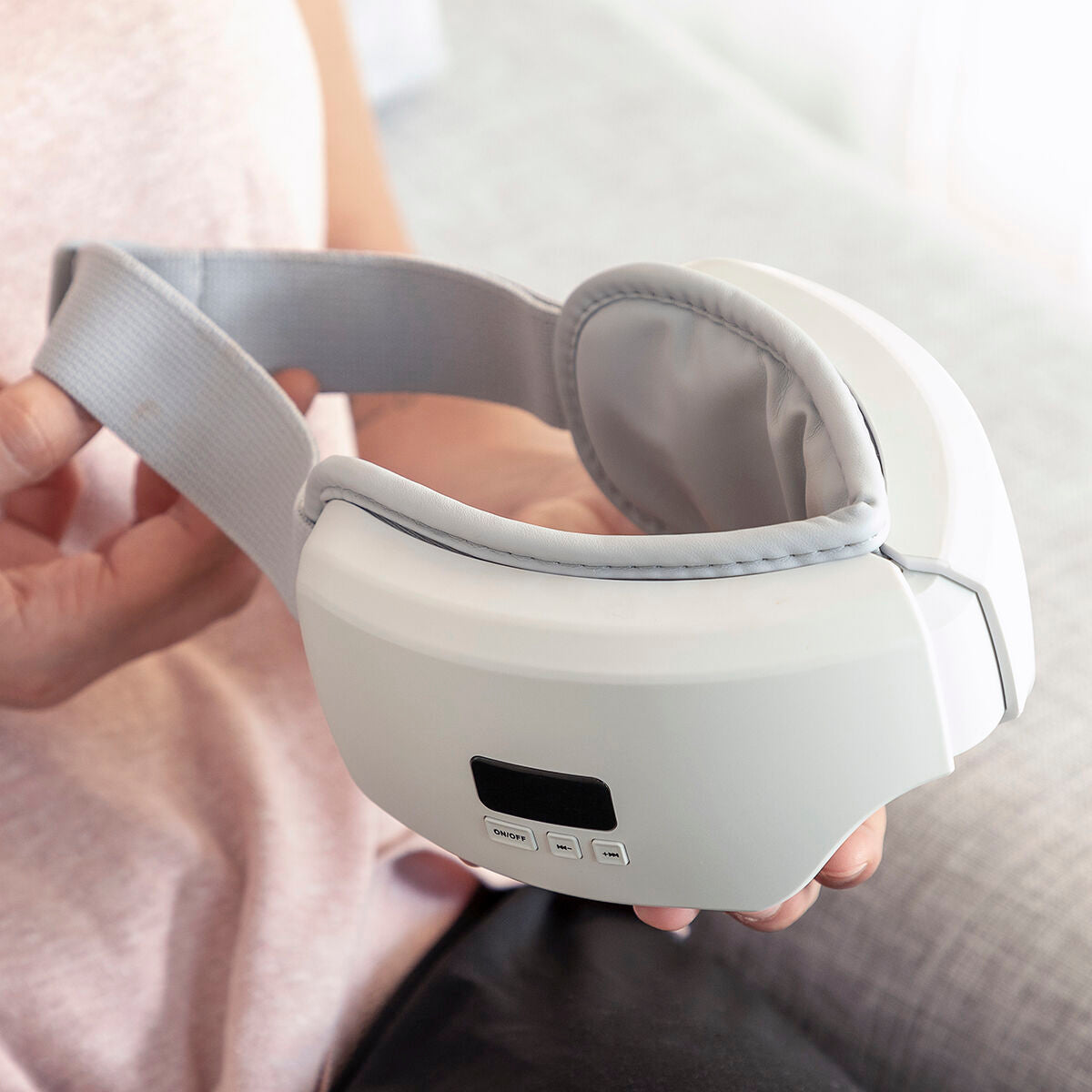 Eyesky InnovaGoods 4-in-1-Augenmassagegerät mit Luftkompression