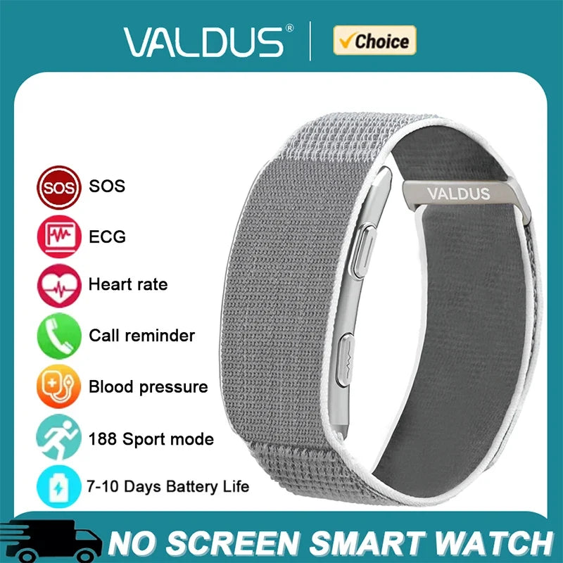 Bracelet connecté VALDUS VITRO avec fonction ECG