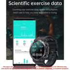 Runde Smartwatch mit 3,53-cm-Display