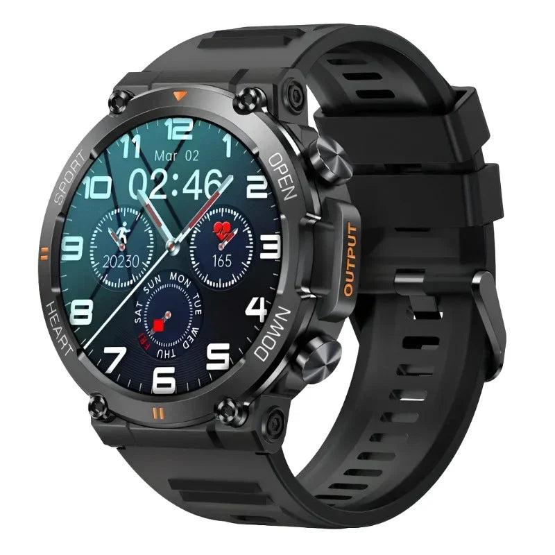 Runde Smartwatch mit 3,53-cm-Display