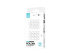 White Techancy TZ6303 silicone suction-cup holder for phones and tablets