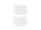 White Techancy TZ6303 silicone suction-cup holder for phones and tablets
