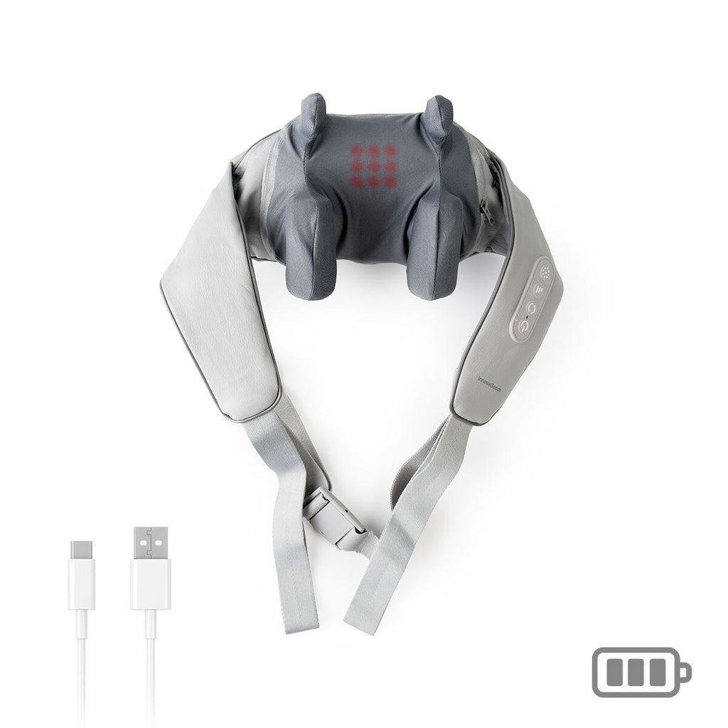 Rechargeable 6D neck and back massager Silax InnovaGoods